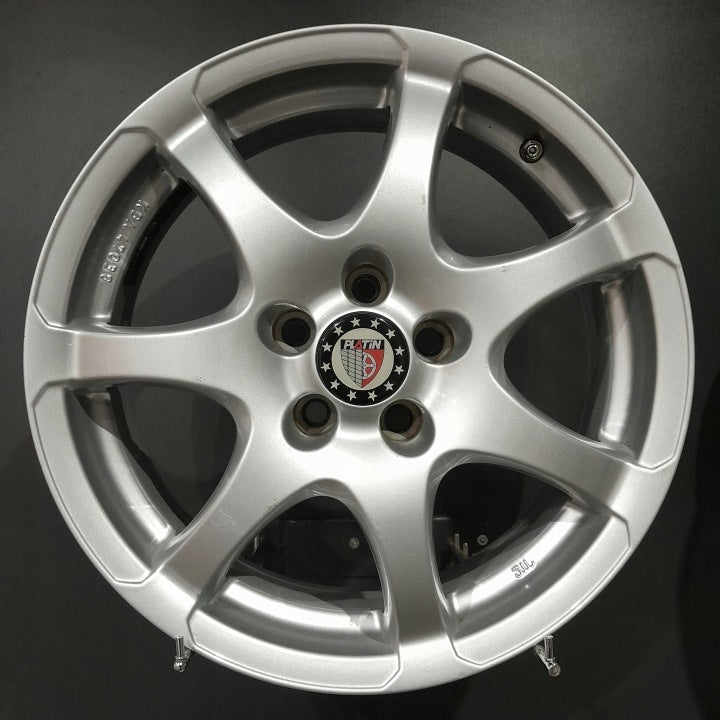 4x Alufelge 16 Zoll 6.0" 5x100 38ET Glanz Silber KBA47038 Skoda Kamiq Rim Wheel FEL1360142377ou