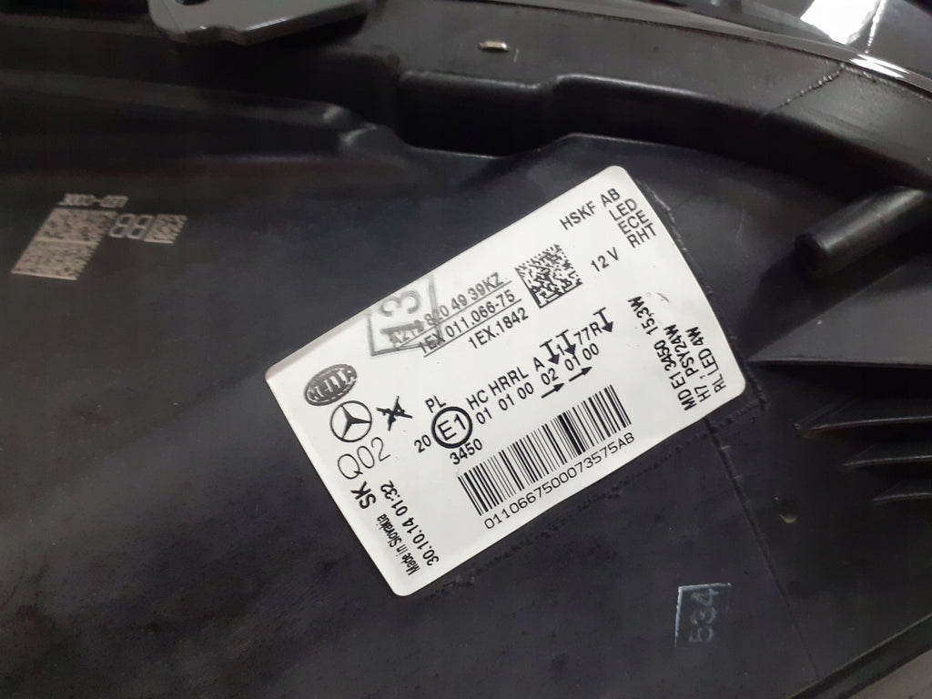 Frontscheinwerfer Mercedes-Benz A2128204939 LED Links Scheinwerfer Headlight SCH2798700493wl