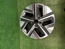 Load image into Gallery viewer, 1x Alufelge 17 Zoll 7.0" 5x114.3 50ET Glanz Schwarz 52910-DD100 Hyundai Kona Mg FEL1401513546pa