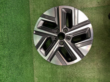 Load image into Gallery viewer, 1x Alufelge 17 Zoll 7.0" 5x114.3 50ET Glanz Schwarz 52910-DD100 Hyundai Kona Mg FEL1401513546pa