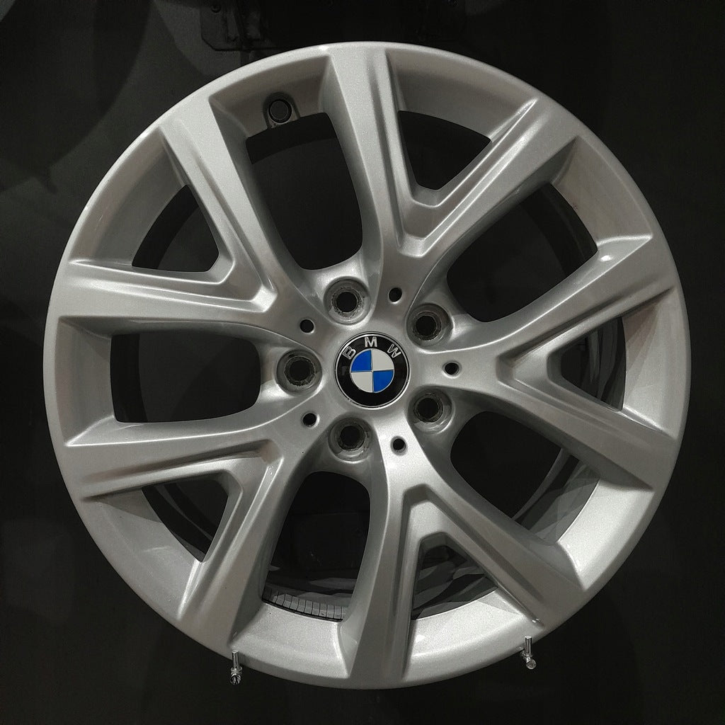 4x Alufelge 17 Zoll 6.5" 5x112 39ET Glanz Silber 6856076 BMW F39 X1 F48 FEL5007677347zp