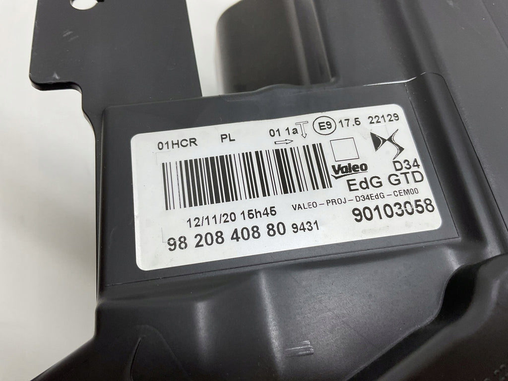 Frontscheinwerfer Citroën Ds3 9820840880 90103058 Links Scheinwerfer Headlight