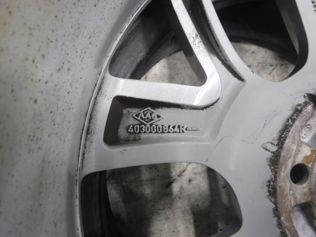 1x Alufelge 16 Zoll 6.5" 4x100 40ET Glanz Silber 40300864R Dacia I Rim Wheel FEL6326999250ic