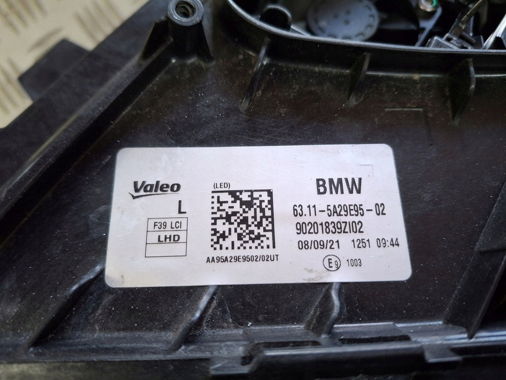 Frontscheinwerfer BMW X2 F39 5A29E95-02 Full LED Links Scheinwerfer Headlight SCH9603508420fq