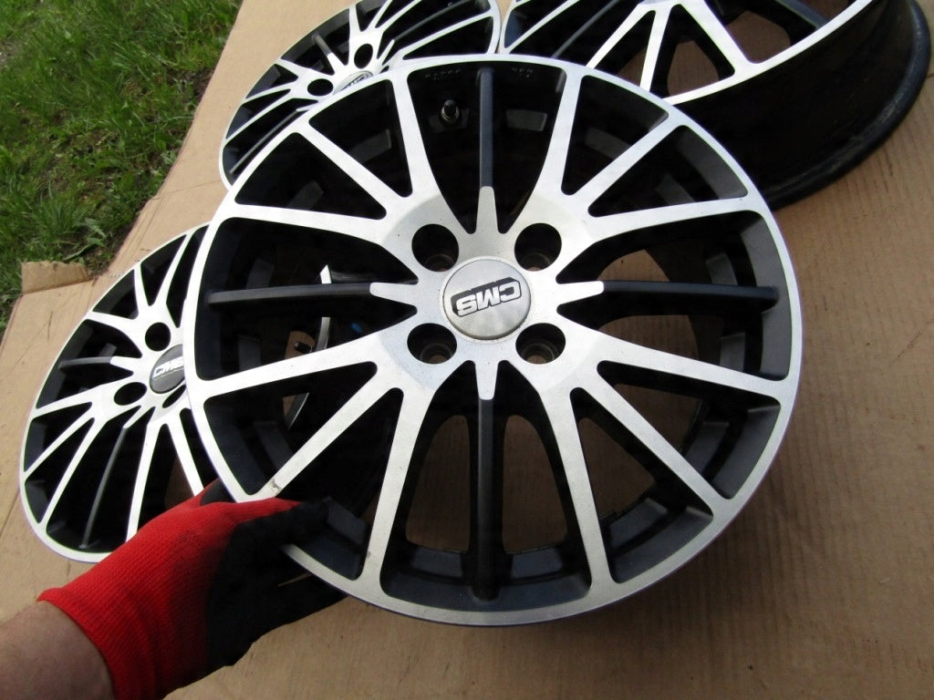 4x Alufelge 15 Zoll 5.5" 4x100 36ET KBA50278 Nissan Micra III K12 Thalia Clio