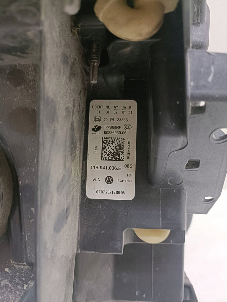 Frontscheinwerfer VW Id.4 11B941036E Rechts Scheinwerfer Headlight SCH9958173268ow