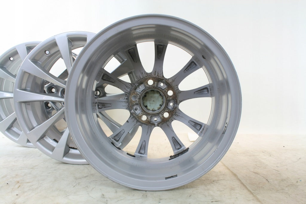 4x Alufelge 17 Zoll 7.5" 5x120 37ET Glanz Silber 554453 BMW Rim Wheel FEL8374613053pz