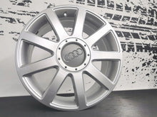 Load image into Gallery viewer, 1x Alufelge 17 Zoll 7.5&quot; 5x112 43ET Glanz Silber 8E0601025 Audi Rim Wheel