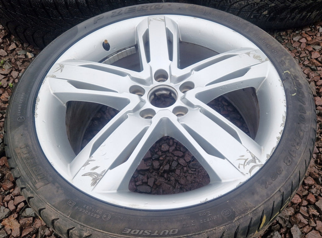 1x Alufelge 18 Zoll 7.5" 5x112 51ET Glanz Silber 1P0601025N Seat Leon Rim Wheel FEL9205289655es