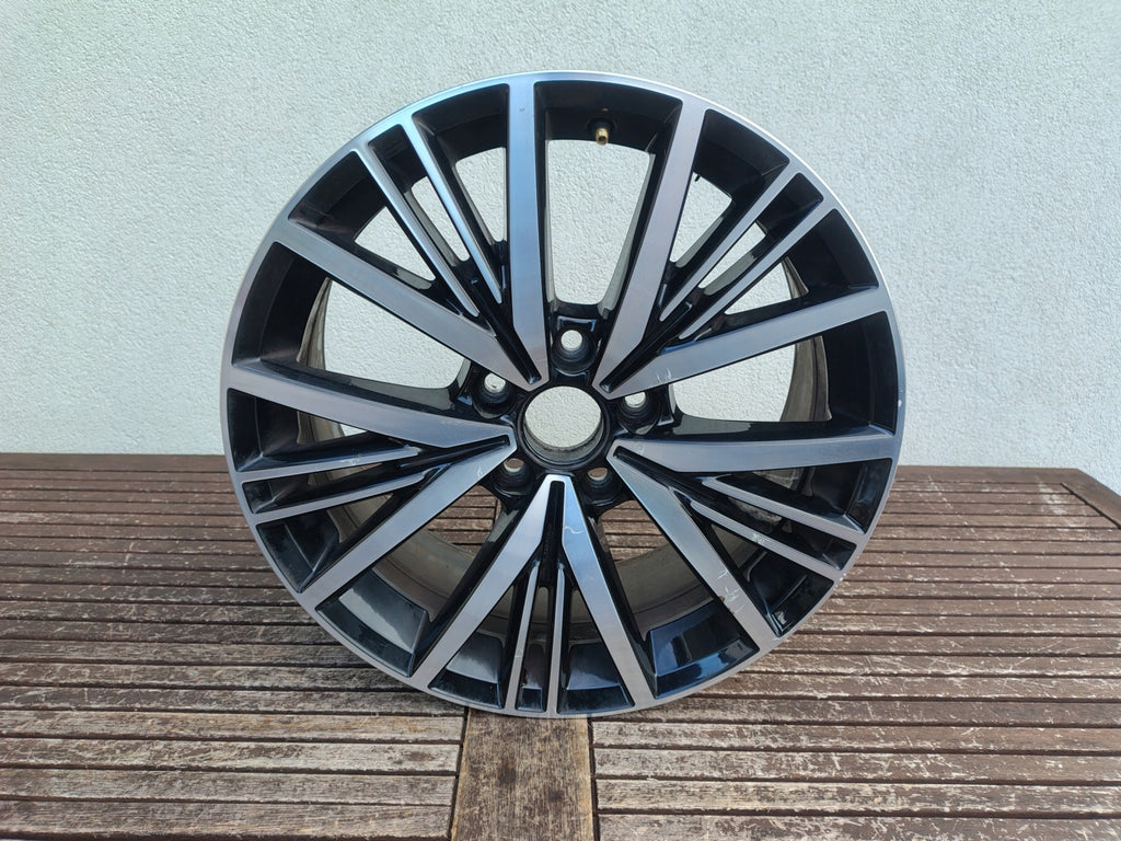 1x Alufelge 17 Zoll 7.0" 5x112 39ET 7N0601025S VW Sharan Rim Wheel FEL8663761159ub