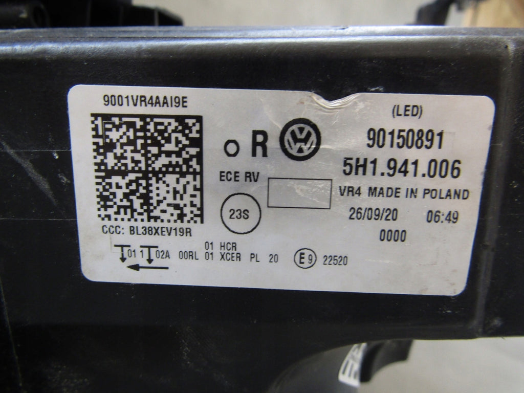 Frontscheinwerfer VW Golf VIII 5H1941006 LED Rechts Scheinwerfer Headlight SCH4342896268va