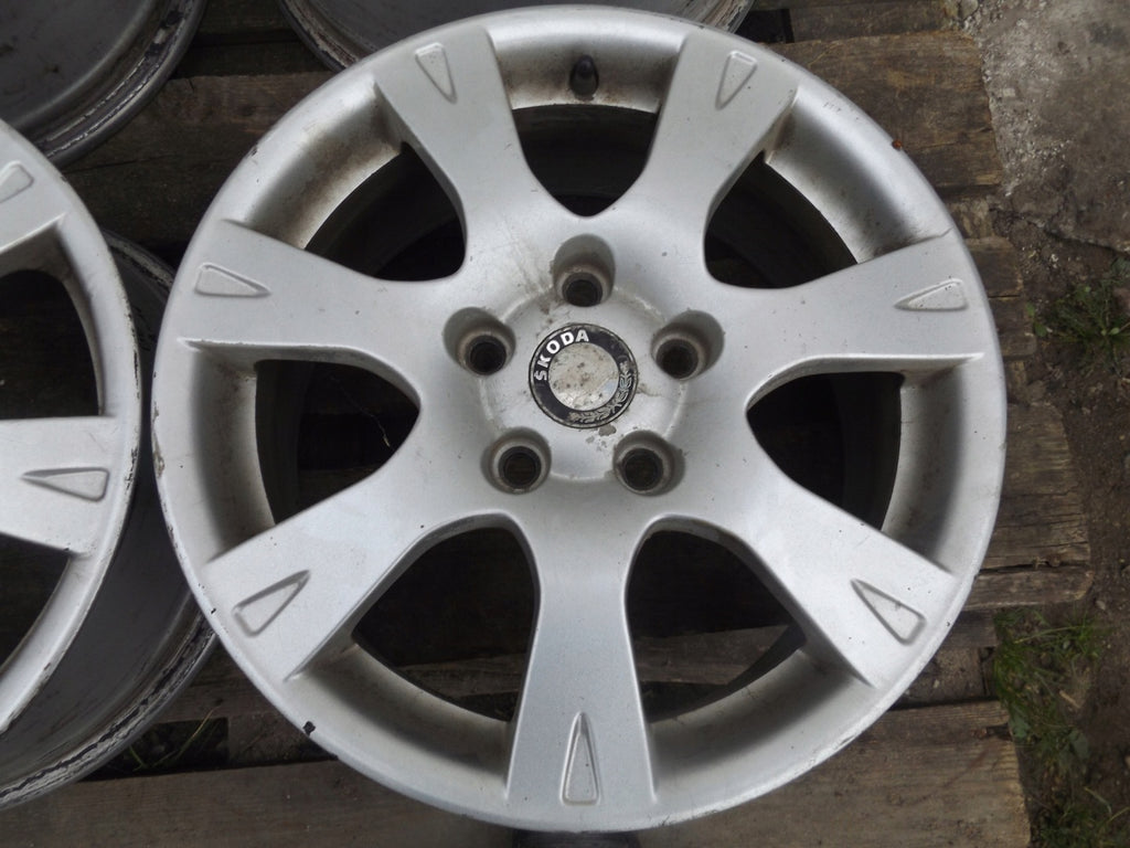 1x Alufelge 16 Zoll 6.5" 5x112 1Z0601025A Skoda Octavia Ii Rim Wheel FEL7211235984eg