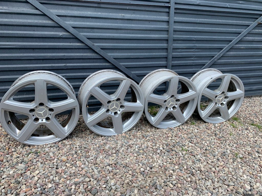 4x Alufelge 16 Zoll 7.0" 5x112 Silber Rim Wheel FEL8018011611xx