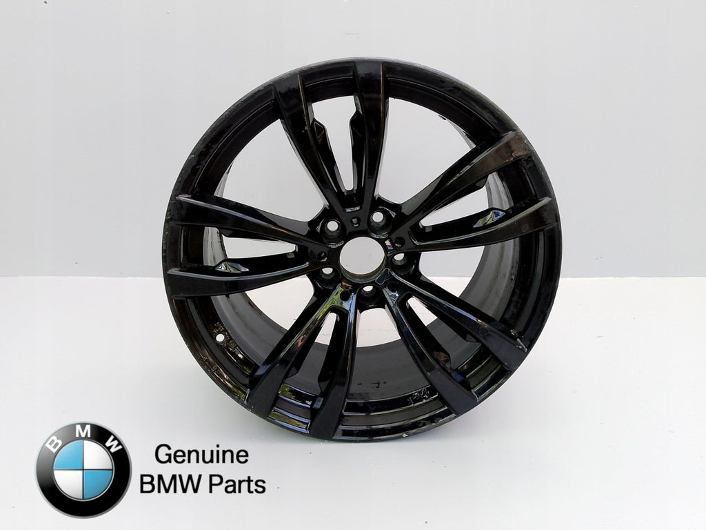 1x Alufelge 20 Zoll 10.0" 5x120 Glanz 7846790 7846791 BMW X5 E70 X6 E71 FEL6098741836kr