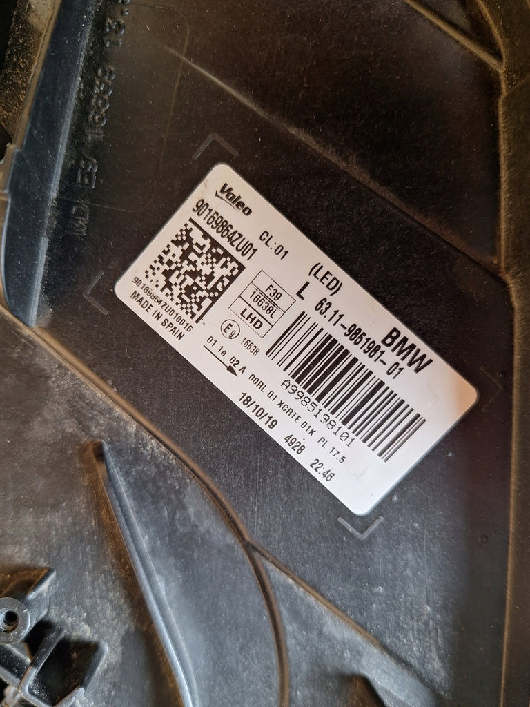 Frontscheinwerfer BMW X2 F39 9851981-01 9851981 Full LED Links Headlight SCH2870999736zj