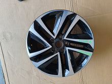 Laden Sie das Bild in den Galerie-Viewer, 1x Alufelge 18 Zoll 7.0" 5x112 43ET Glanz Schwarz 5FJ601025C Seat Tarraco FEL7914801883zn