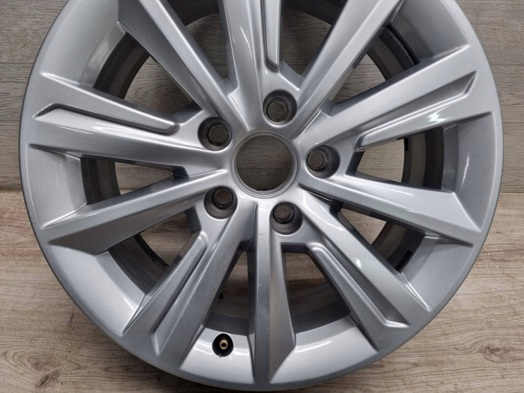 1x Alufelge 16 Zoll 6.5" 5x112 33ET Glanz Silber 7N5601025F Seat Alhambra FEL4644640909hy