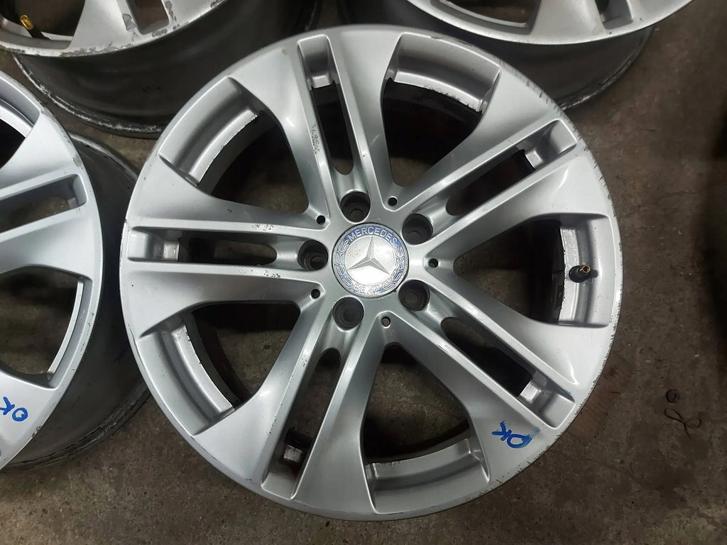 4x Alufelge 17 Zoll 7.5" 5x112 A2074010602 Mercedes-Benz C207 Rim Wheel