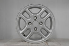 Laden Sie das Bild in den Galerie-Viewer, 1x Alufelge 14 Zoll 5.5&quot; 4x108 41ET Silber Ford Rim Wheel