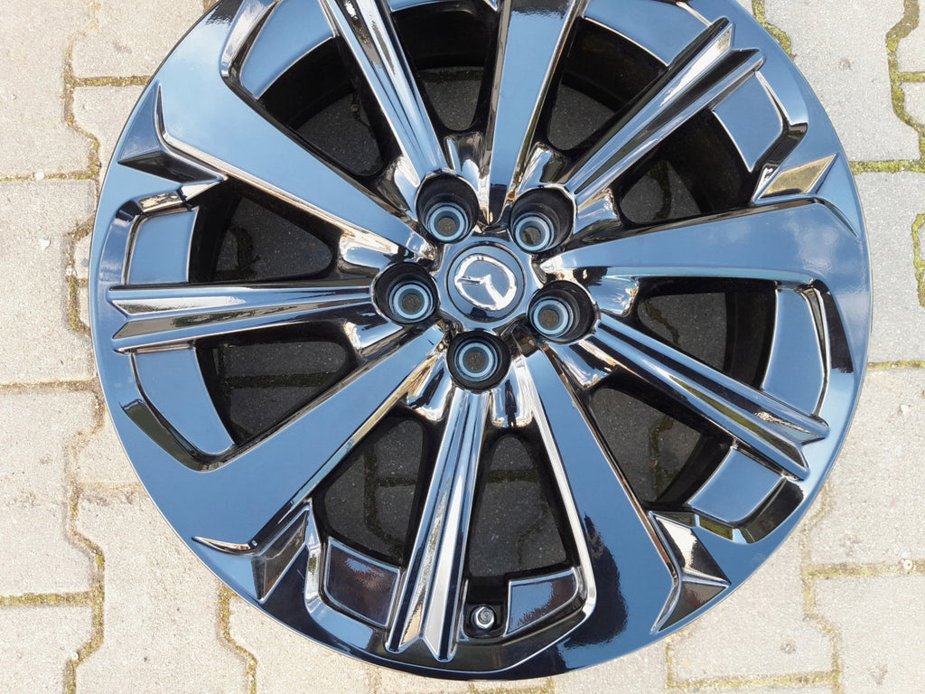 1x Alufelge 20 Zoll 7.5" 5x114.3 45ET Glanz Schwarz 9965177500 Mazda Cx60 FEL4556735584as