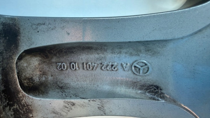1x Alufelge 18 Zoll 8.0" 5x112 41ET A2224011002 Mercedes-Benz W222 Rim Wheel FEL9220596811cj