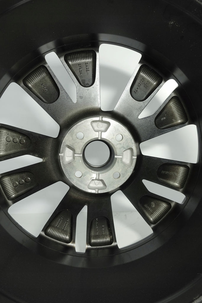 1x Alufelge 17 Zoll 6.5" 4x100 50ET Glanz Graphit AC4CH-T6 Nissan Micra V Clio