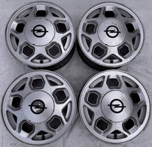 Laden Sie das Bild in den Galerie-Viewer, 4x Alufelge 13 Zoll 5.5" 4x100 49ET Silber Opel Rim Wheel FEL3927171997ch