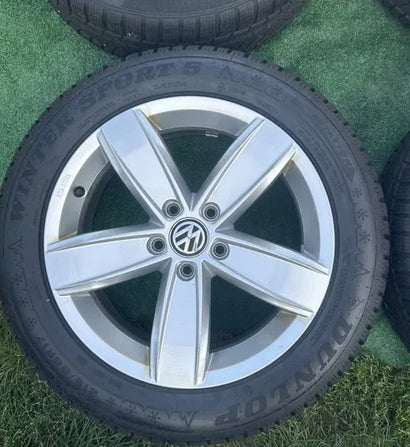 4x Alufelge 17 Zoll 6.5" 5x112 41ET 3G0071497 VW Scirocco Passat B7 Rim Wheel FEL5066504182rv