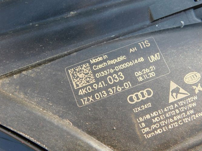 Frontscheinwerfer Audi A6 C8 4K0941033 LED Links Scheinwerfer Headlight SCH6630551630sy