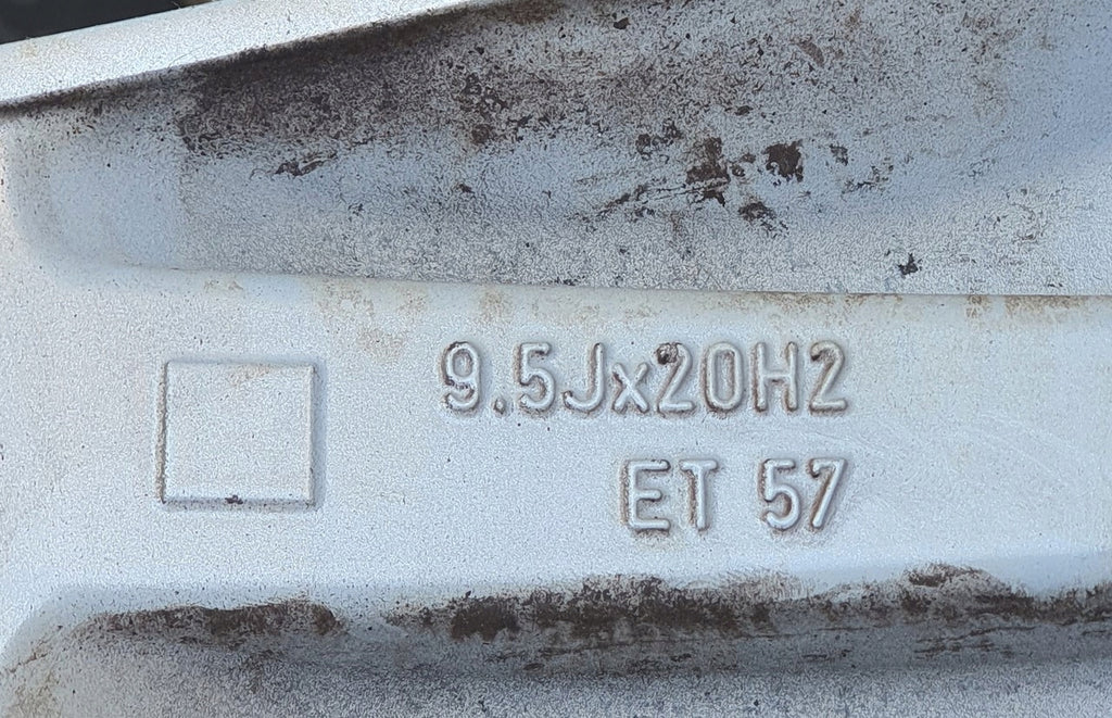 1x Alufelge 20 Zoll 9.5" 5x112 Mercedes-Benz X204 Rim Wheel FEL2646348958yo