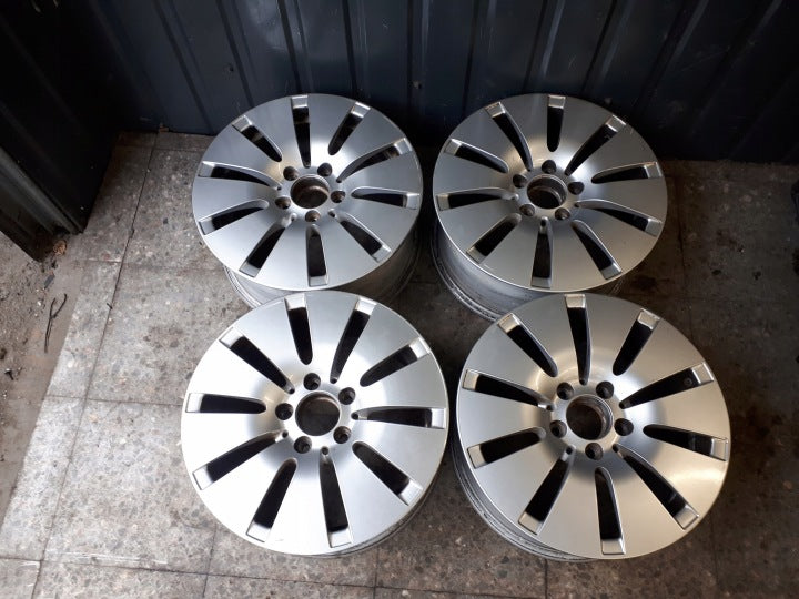 4x Alufelge 16 Zoll 7.0" 5x112 A2134010100 Mercedes-Benz W213 Rim Wheel FEL5994177121wg
