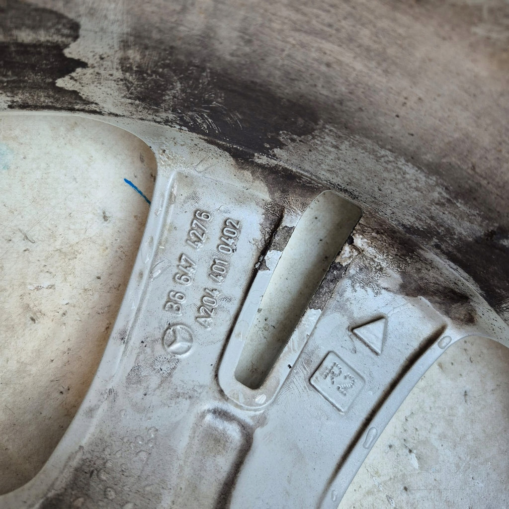 1x Alufelge 17 Zoll 7.5" A2044010402 Mercedes-Benz W204 Rim Wheel