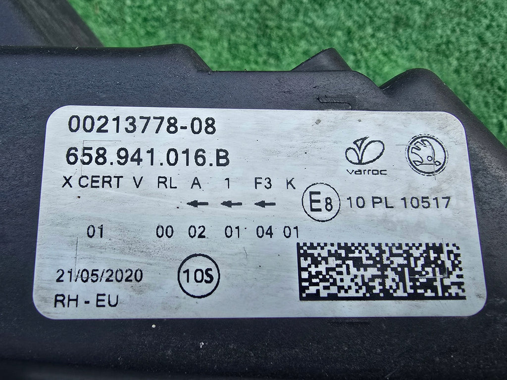 Frontscheinwerfer Skoda Kamiq 658941016 LED Ein Stück (Rechts oder Links) SCH9703034228px
