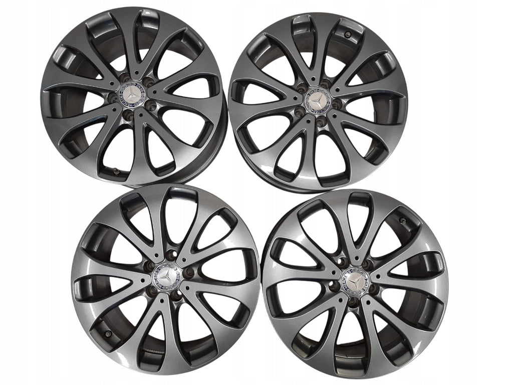 4x Alufelge 18 Zoll 8.0" 5x112 38ET A2534011500 Mercedes-Benz Glc C253 Rim Wheel FEL6595260418ra