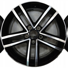 Load image into Gallery viewer, 3x Alufelge 17 Zoll 7.0" 5x112 43ET Glanz Schwarz 5GD601025F VW Passat Golf FEL2860039525zf