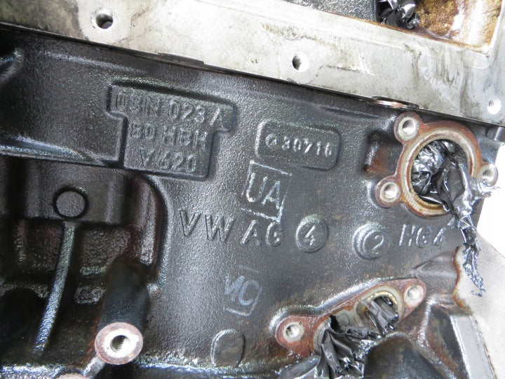 Motor Audi A4 B9 03N023A 2.0 Diesel Engine Unkomplett MOT6338588809aa