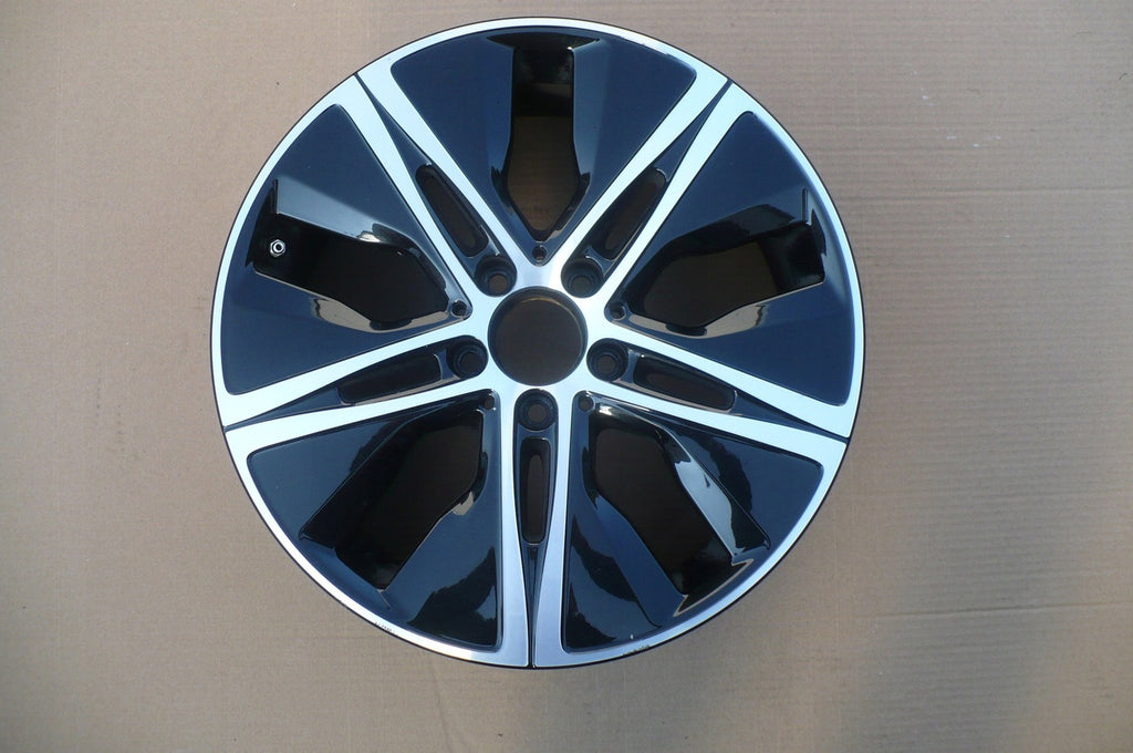 1x Alufelge 18 Zoll 7.5" 5x112 44ET Glanz Schwarz A2054018200 Mercedes-Benz A205