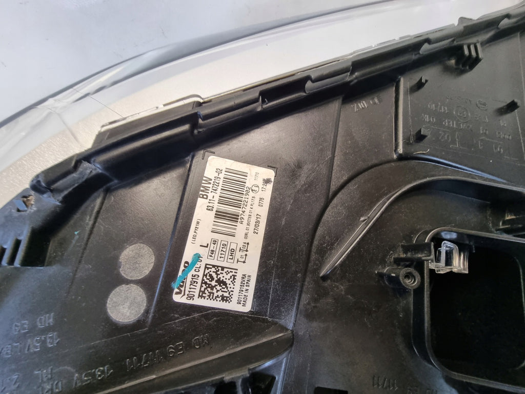 Frontscheinwerfer BMW X1 F48 7472219-02 Links Scheinwerfer Headlight SCH2594480892vu