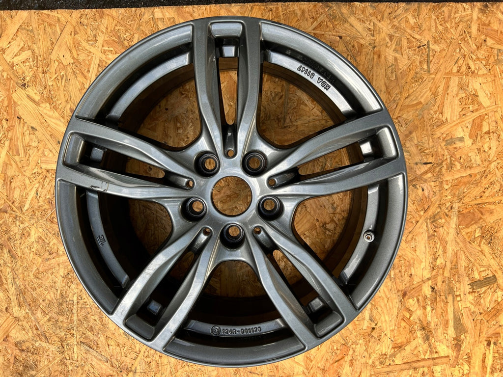 1x Alufelge 17 Zoll 7.5" 5x112 52ET Glanz Grau KBA51147 Rim Wheel FEL3633951506qn