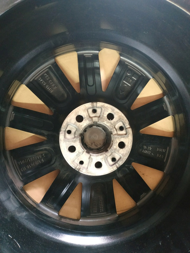 1x Alufelge 18 Zoll 7.5" 5x112 25ET Glanz Schwarz 6883524 BMW G21 G20 Rim Wheel FEL8103157210nu