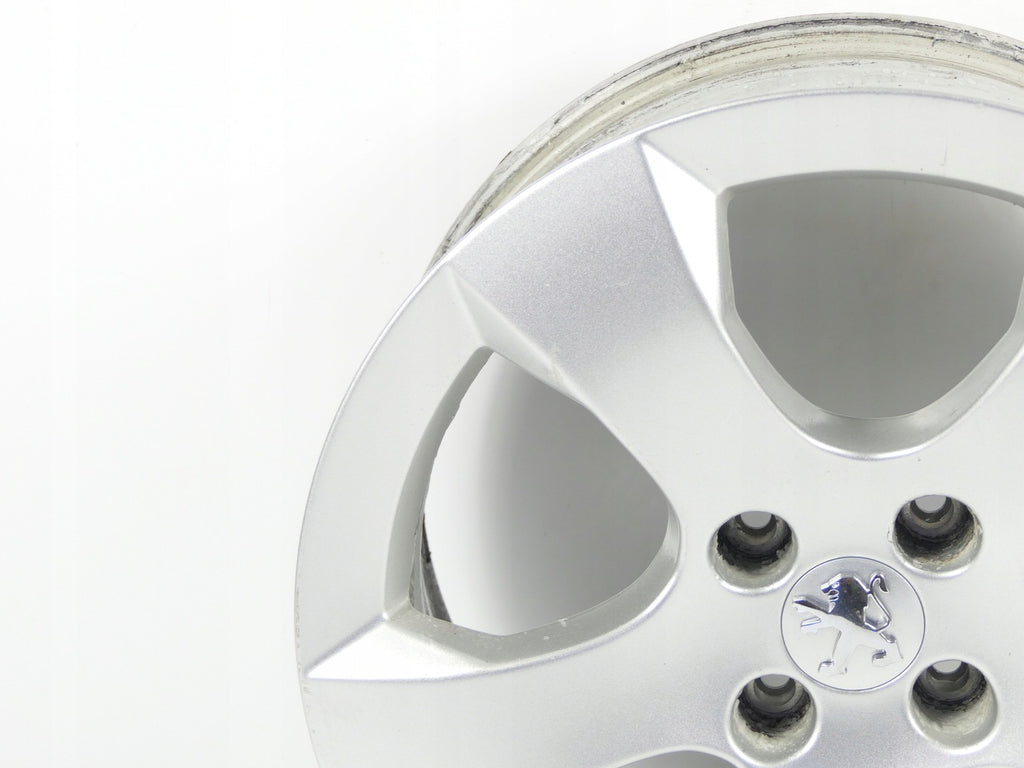 1x Alufelge 17 Zoll 7.5" 4x108 29ET Silber 9805503677 Peugeot 3008 Rim Wheel