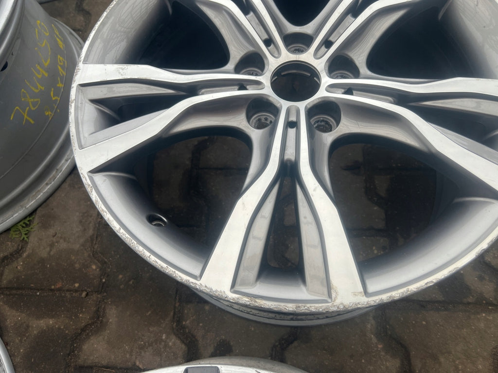 1x Alufelge 18 Zoll 8.0" 5x112 57ET Glanz Graphit 6855093 BMW Mg Rim Wheel