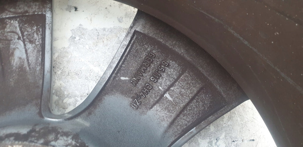 1x Alufelge 16 Zoll 6.5" 4x108 20ET Glanz Graphit 9678398177 Peugeot 2008 I FEL6028563881zx
