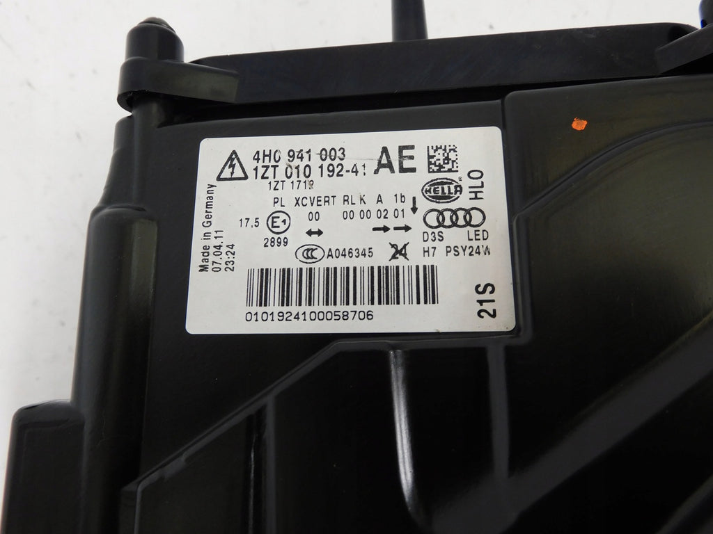 Frontscheinwerfer Audi A8 4H0941003 LED Links Scheinwerfer Headlight