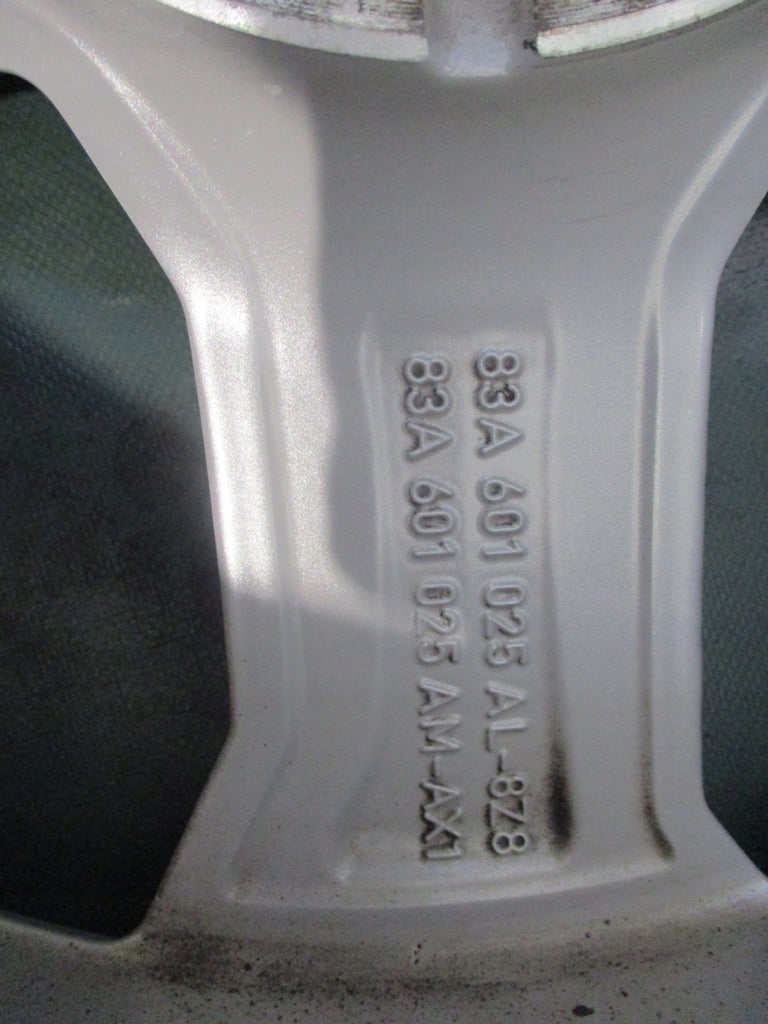 4x Alufelge 17 Zoll 6.5" 5x112 38ET Glanz Silber 83A601025AL Audi Rim Wheel FEL8958983621ui