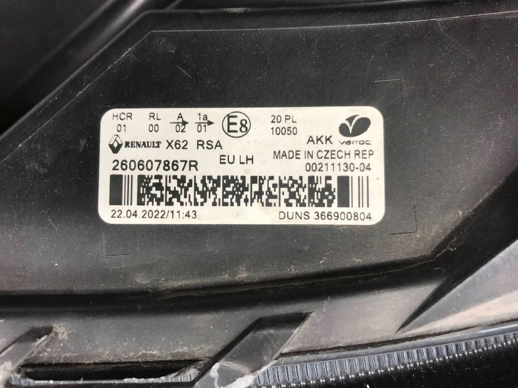 Frontscheinwerfer Renault Master I 260607867R Links Scheinwerfer Headlight SCH6342491369cs