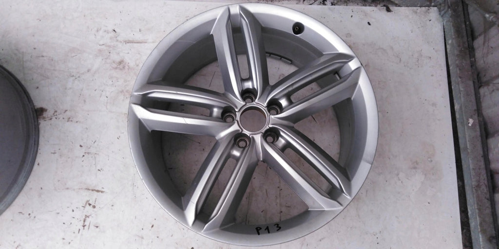 1x Alufelge 20 Zoll 8.5" 5x112 43ET Glanz Schwarz 4G9601025B Audi A6 Rim Wheel FEL9115369457wp