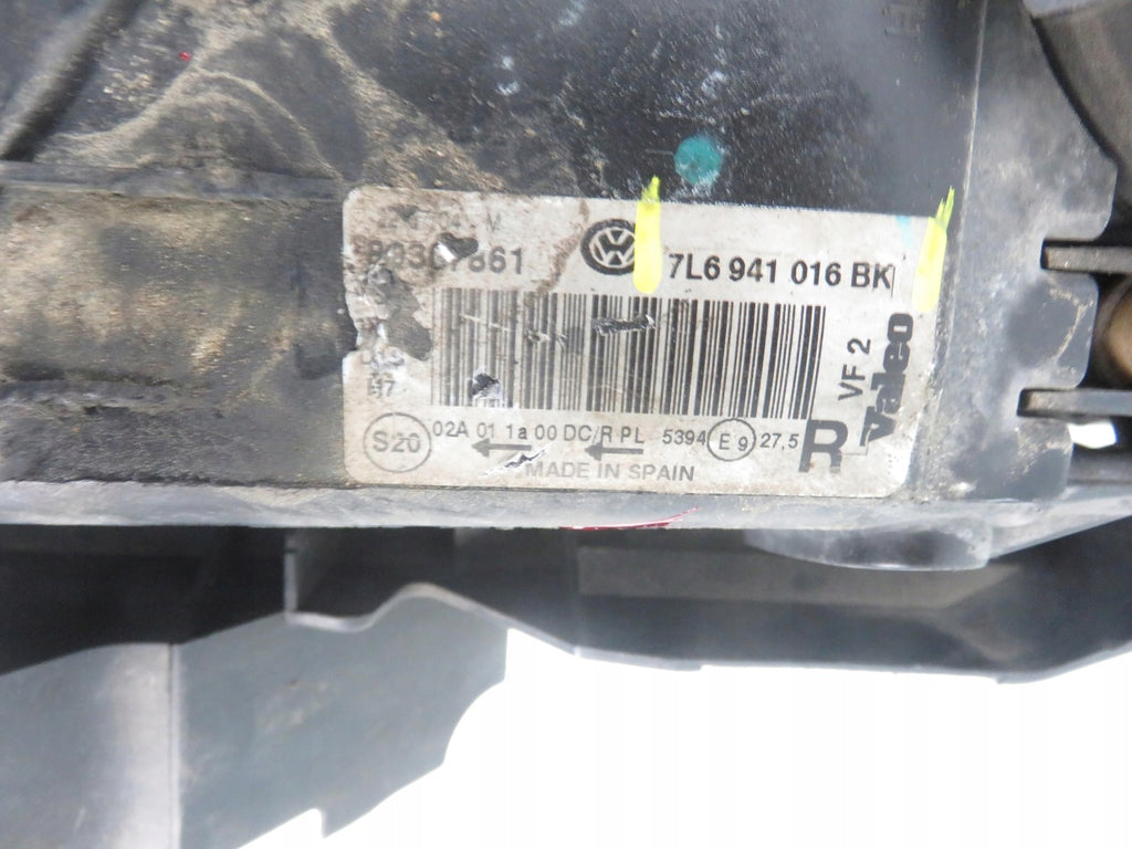 Frontscheinwerfer VW Touareg 7L6941016BK Rechts Scheinwerfer Headlight SCH2577204857nw