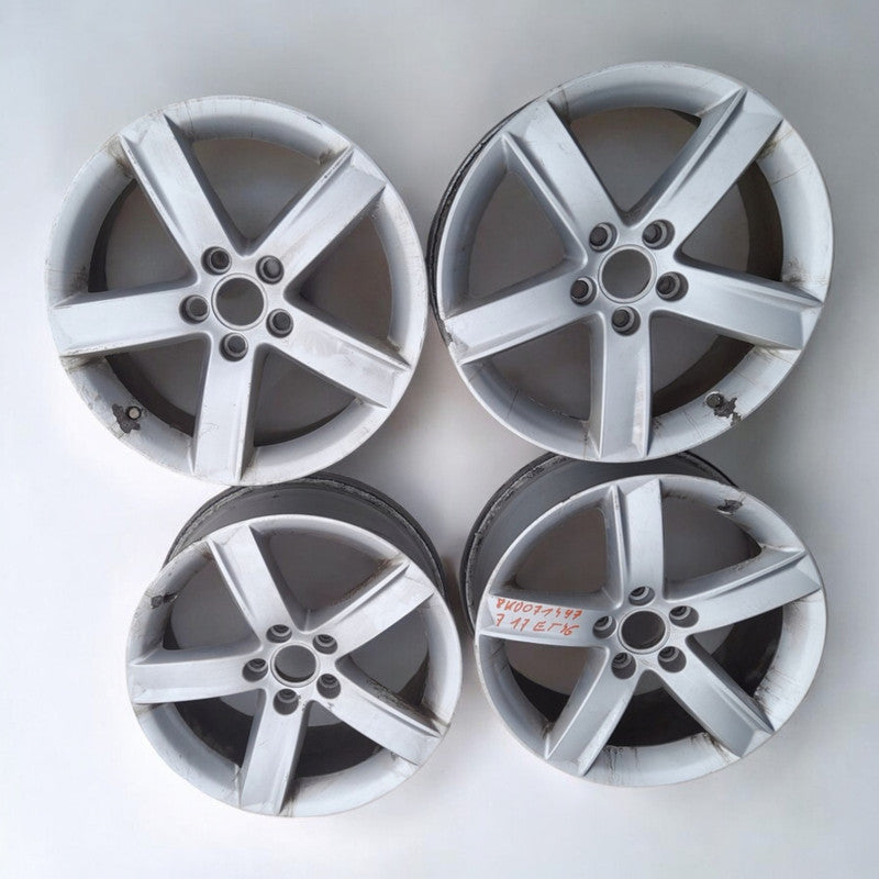 4x Alufelge 17 Zoll 7.0" 5x112 47ET Audi Rim Wheel