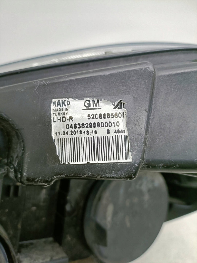 Frontscheinwerfer Opel Combo 520868560E Rechts Scheinwerfer Headlight SCH2163129737gc